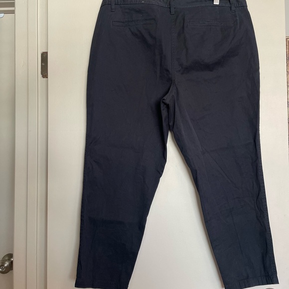 Talbots Girlfriend Chino - Black - Size 16 - Petite - Picture 2 of 8